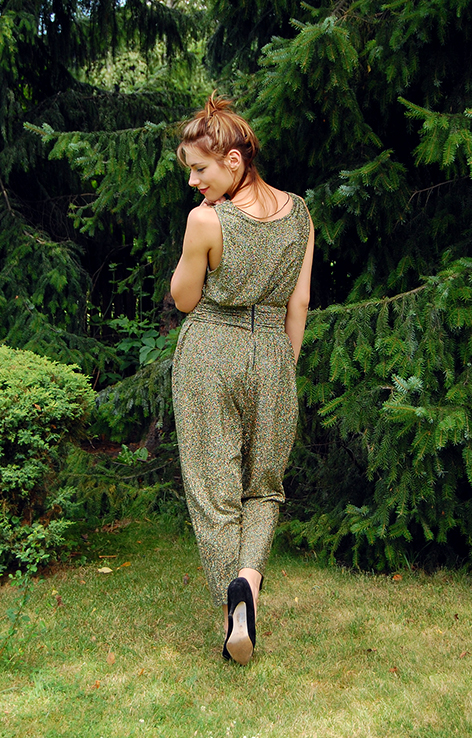 Sylwestrowy błyszczący komplet lata 90.