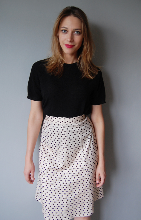 Spódnica geometryczne wzory