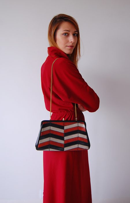 Torebka z łańcuszkiem lata 70.