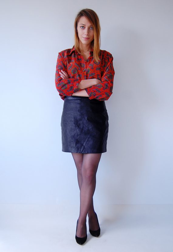 Wzorzysta bluzka parsley