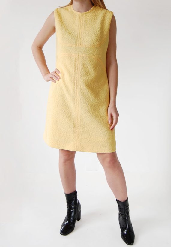 sukienka retro zakardowy material suwak w tyle